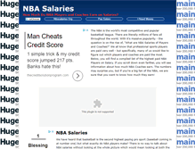 Tablet Screenshot of nbasalaries.org